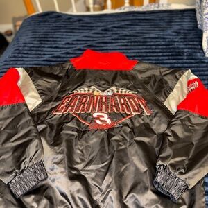 Vintage Black and Red Earnhardt Racing Jacket